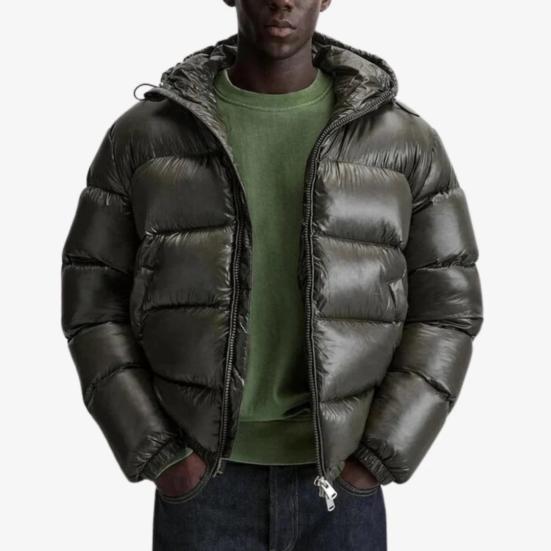 Void Down Pufferjacke Schwarz