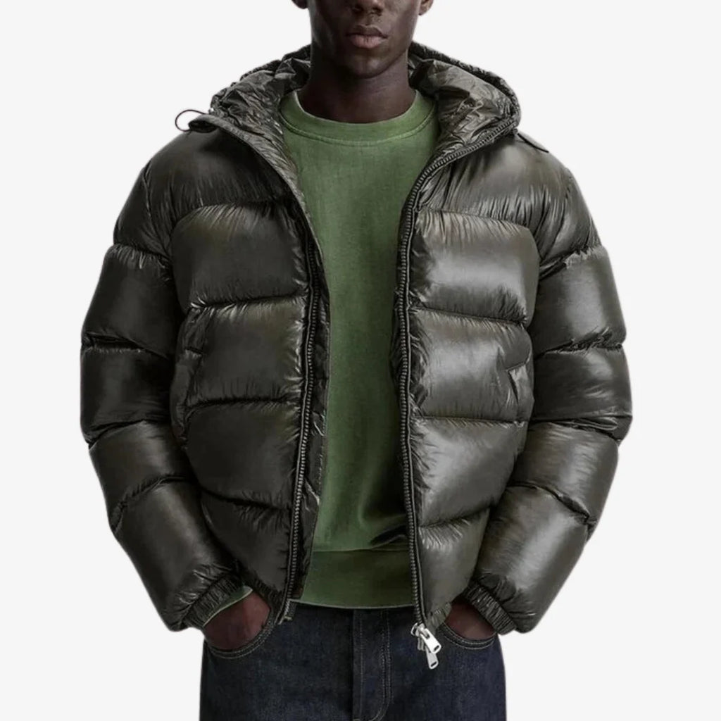 Void Down Pufferjacke Schwarz